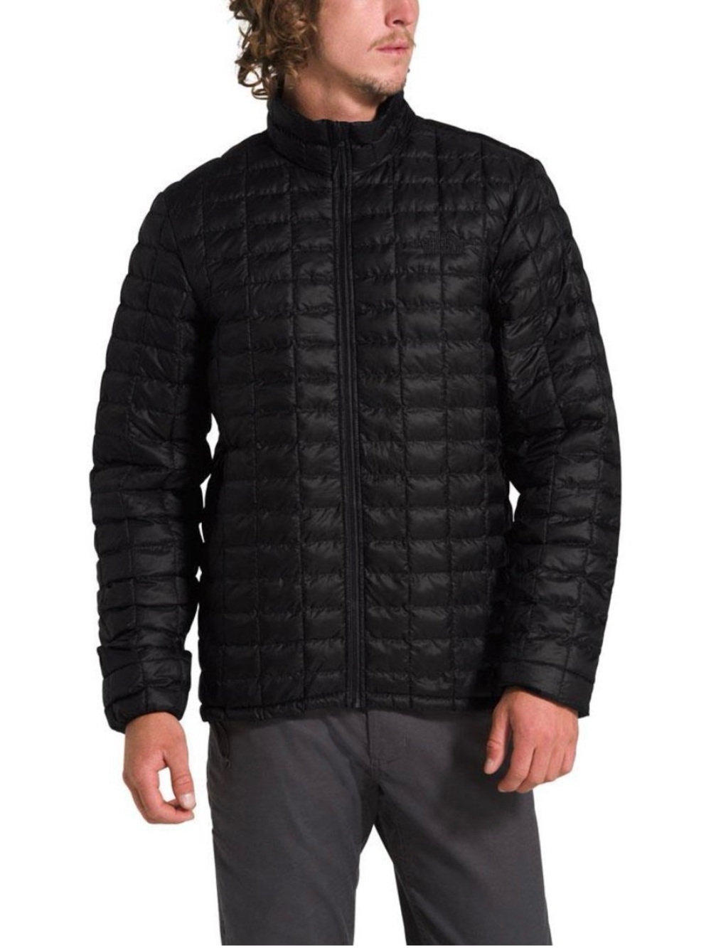 The North Face THERMOBALL Men's Black Quilted Puffer Jacket